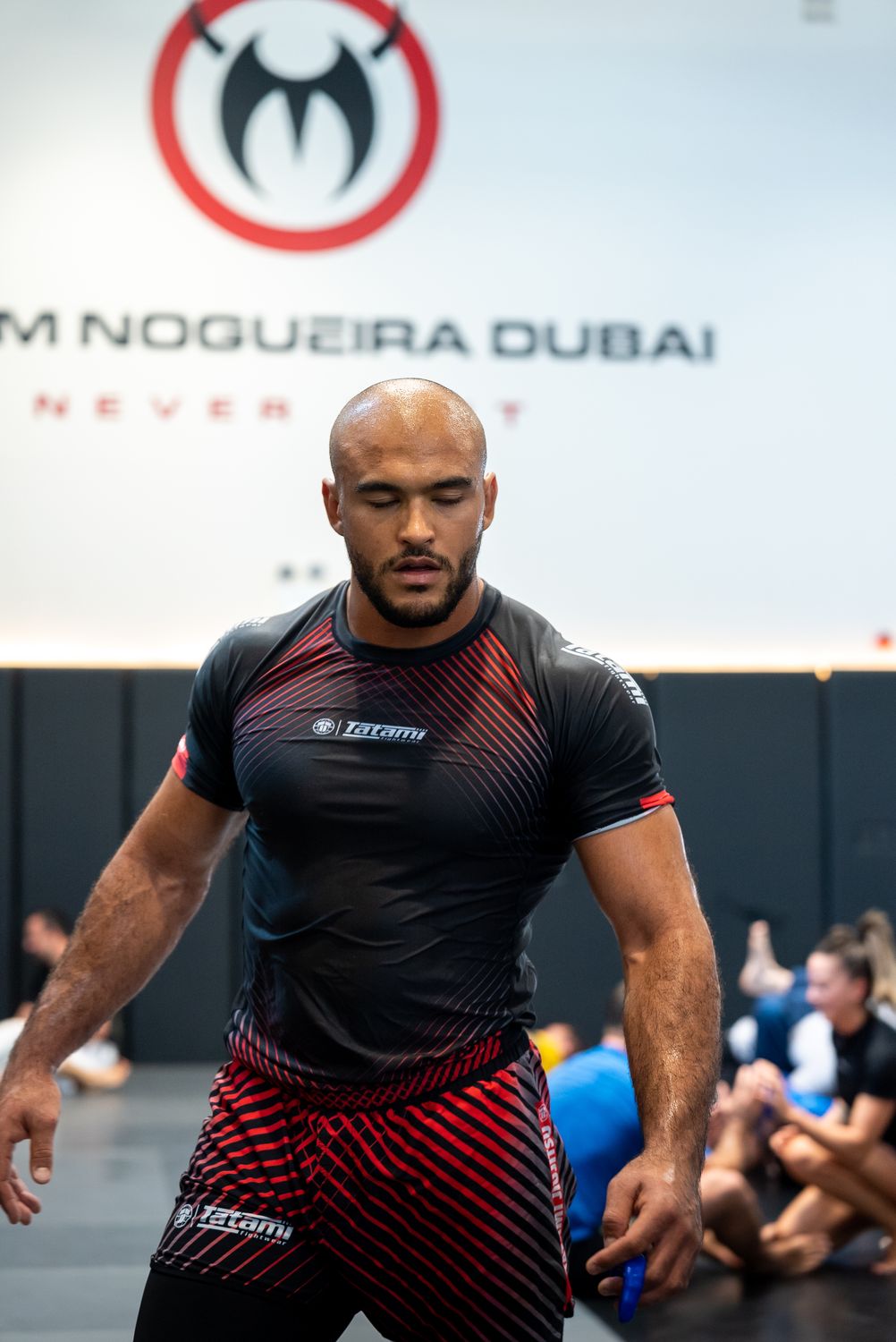 Kaynan Duarte at the Team Nogueira Dubai open mat
