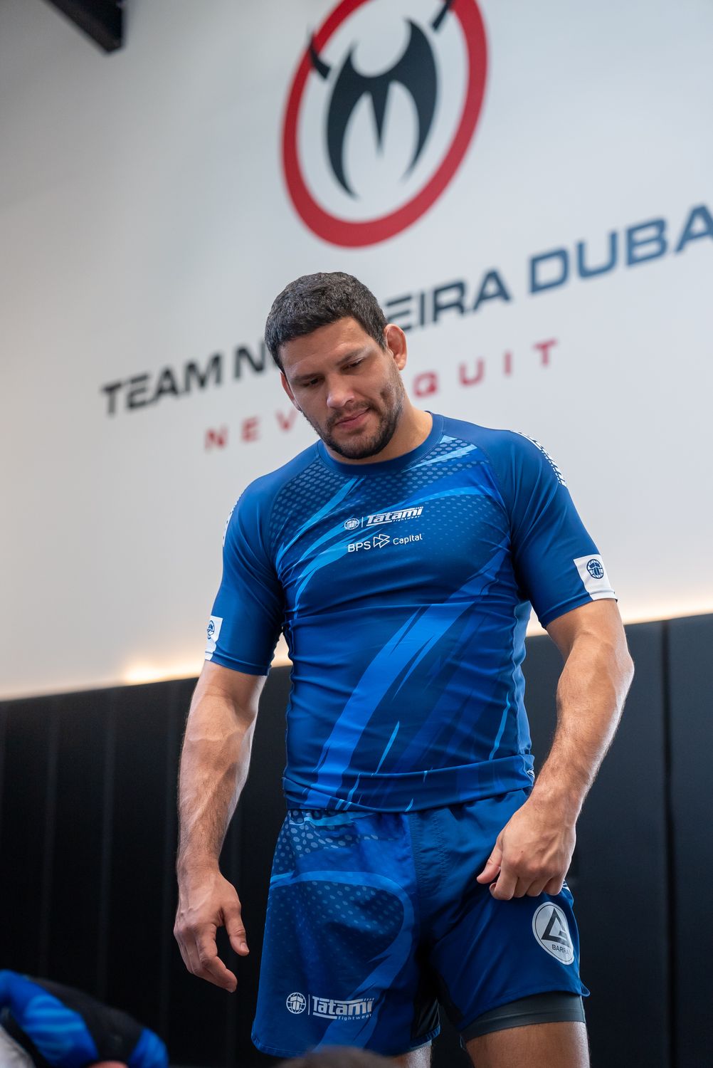 Felipe Pena at the Team Nogueira Dubai open mat